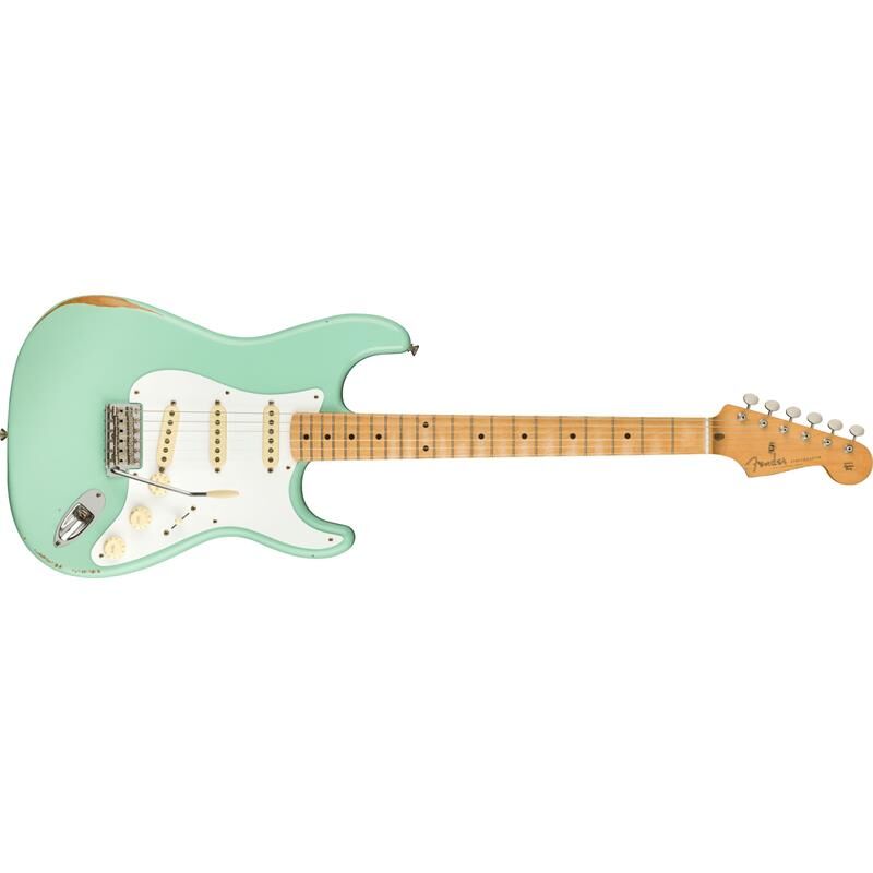 Fender Road Worn 50s Stratocaster Surf Green, Maple