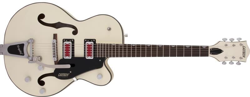 Gretsch G5410t Electromatic "Rat Rod" Sc Bigsby, Rw, Matte Vintage White