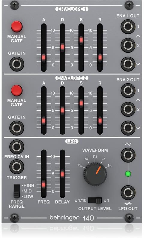 Behringer 140 Dual Envelope/lfo 100 Series