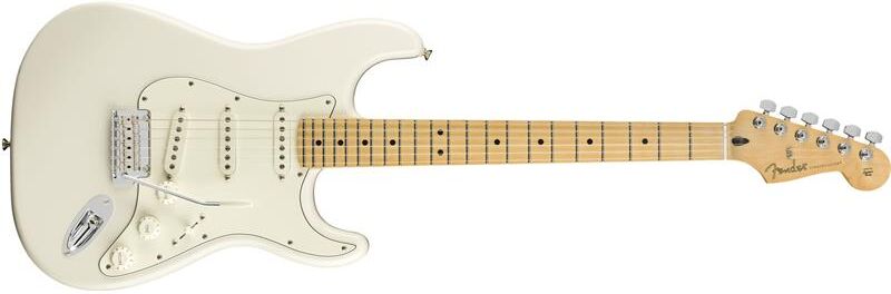 Fender Player Stratocaster Polar White, Mn