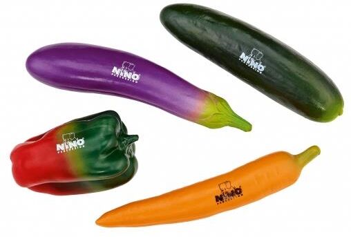 Nino Percussion Ninoset101 Vegetable Set