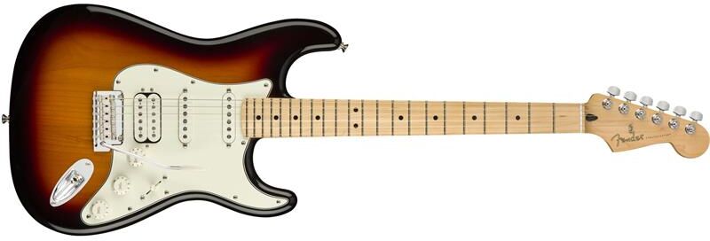 Fender Player Stratocaster Hss 3-Color Sunburst, Mn