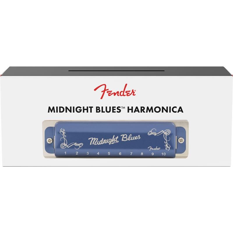 Fender Midnight Blues Munnspill E