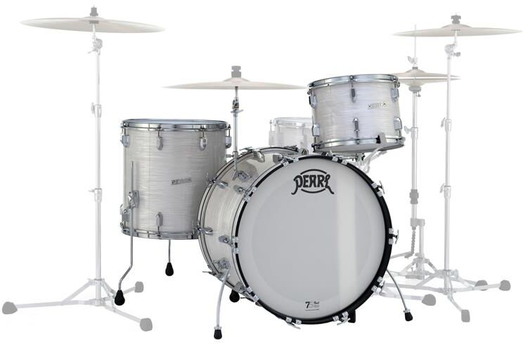 Pearl President Series Phenolic Shellpack 22,16,13 Pearl White Oyster