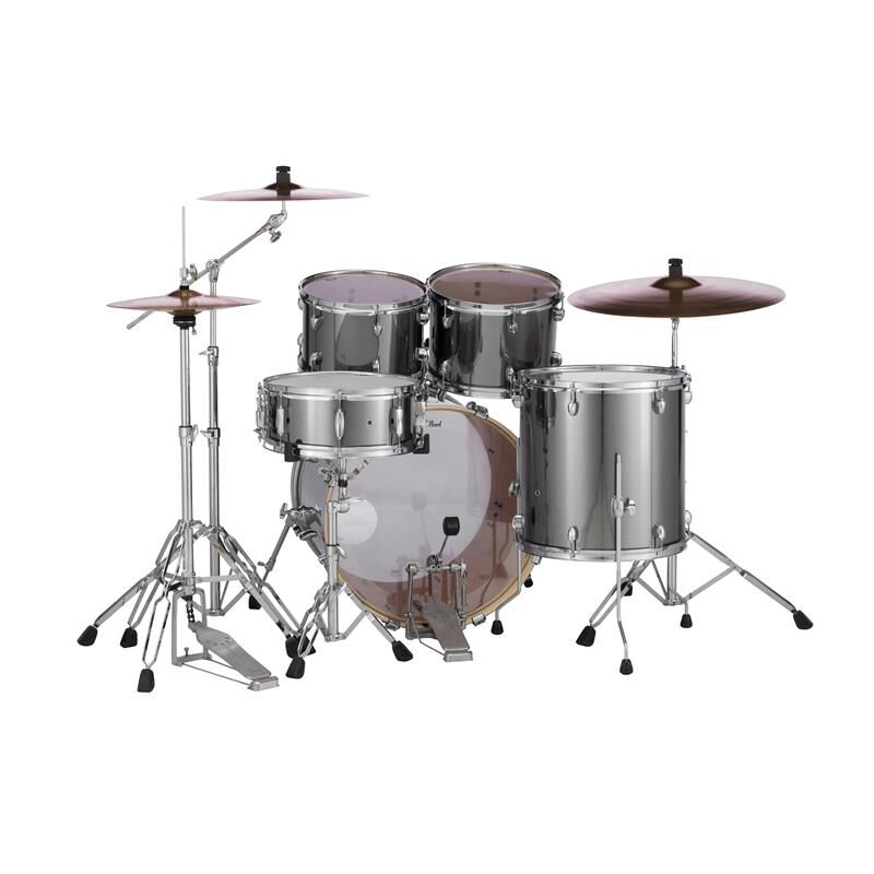 Pearl Export Exx725sbr 22" Fusion Inkl Hw Og Cymbaler - Smokey Chrome