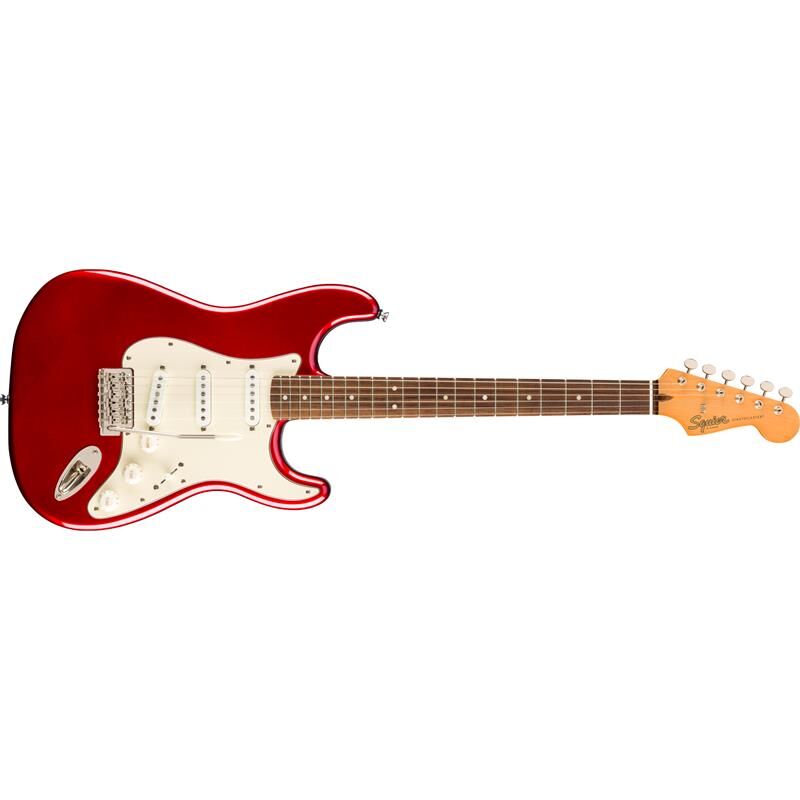 Squier Fsr Classic Vibe 60s Stratocaster Fiesta Red, Mint Pickguard, Laurel Fb