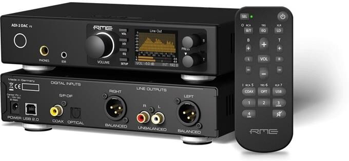 Rme Adi-2 Dac Fs - Ultrahifi Dac Ultra-Fidelity Pcm/dsd 768khz Da