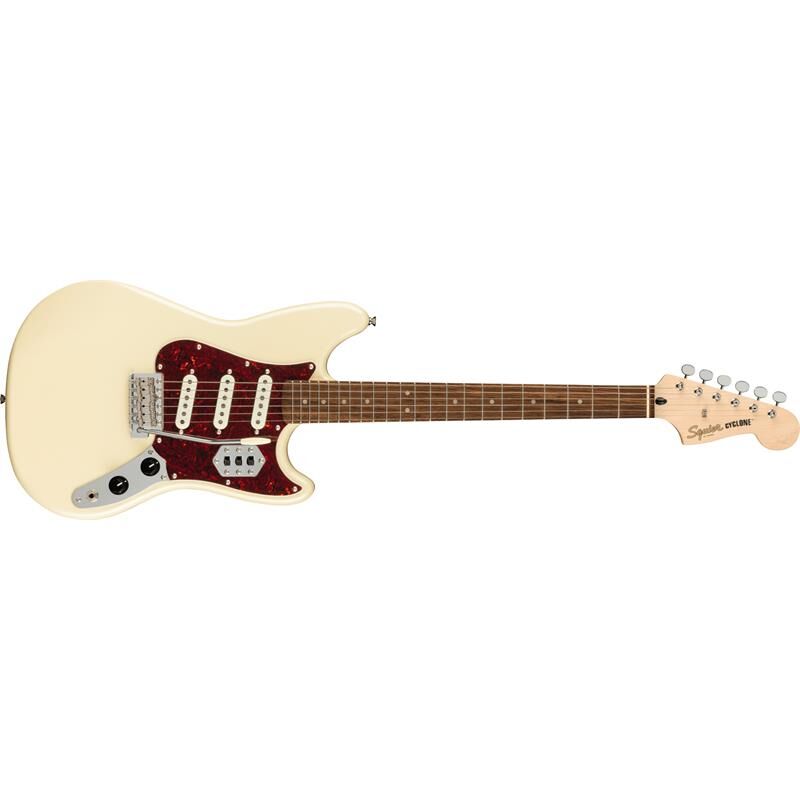 Squier Paranormal Cyclone Pearl White, Lf