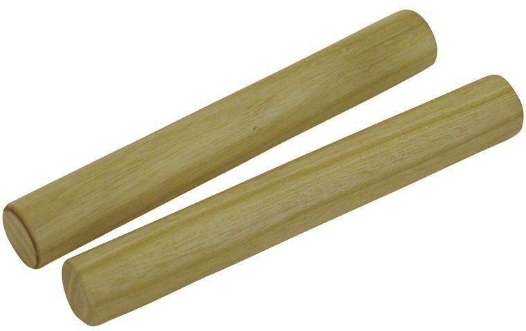 Dimavery Hardwood Claves, Nature/pair