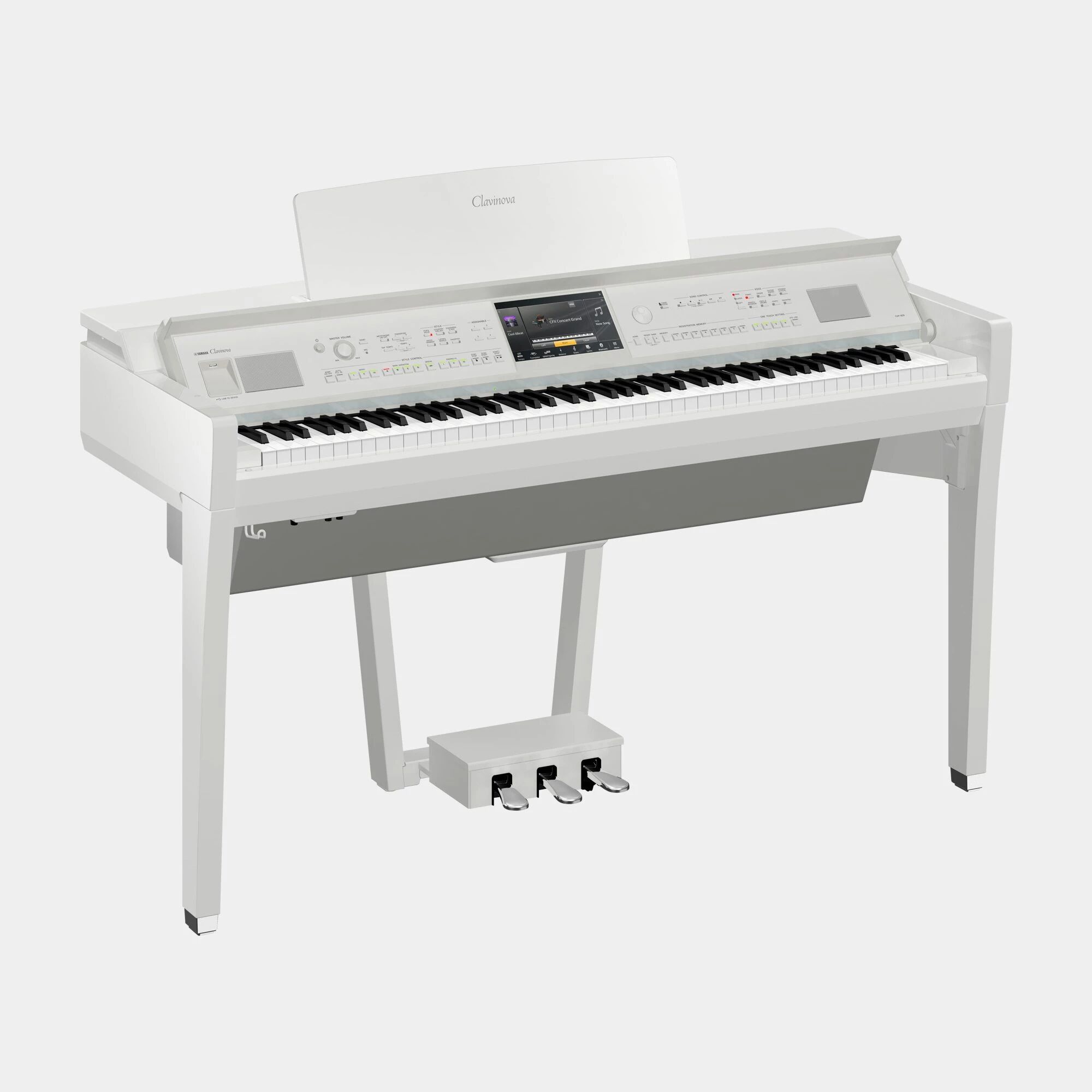 Yamaha Cvp-809 Høyblank Hvit Digital Piano