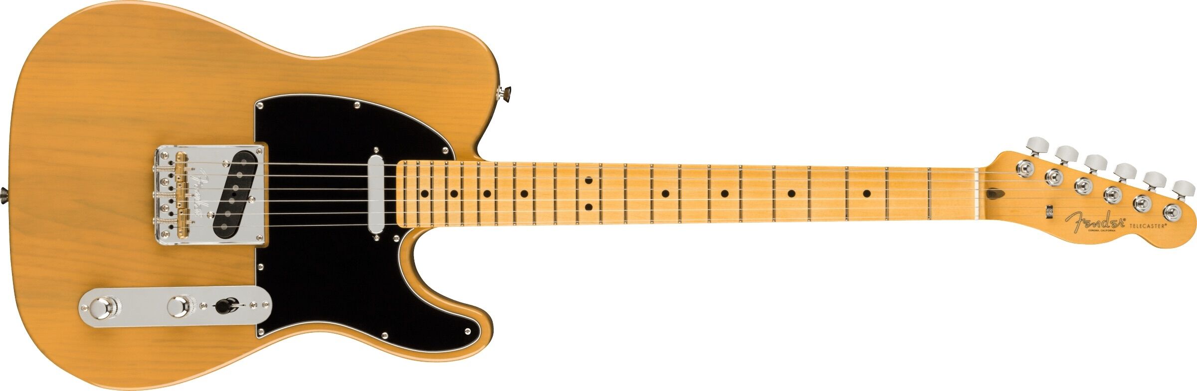 Fender American Professional II Telecaster, Maple Fingerboard, Butterscotch Blonde