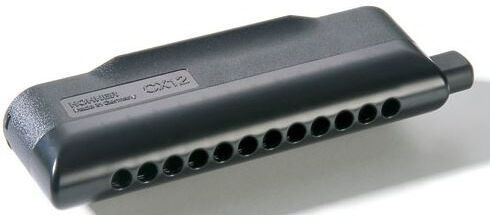 Hohner CX-12 C black - Kromatisk munnspill