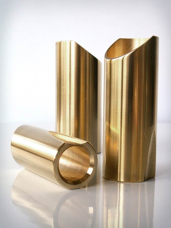 The Rock Slide TRS-XLB - Polished brass slide size XL (inside 22.5 - length 59.0mm)