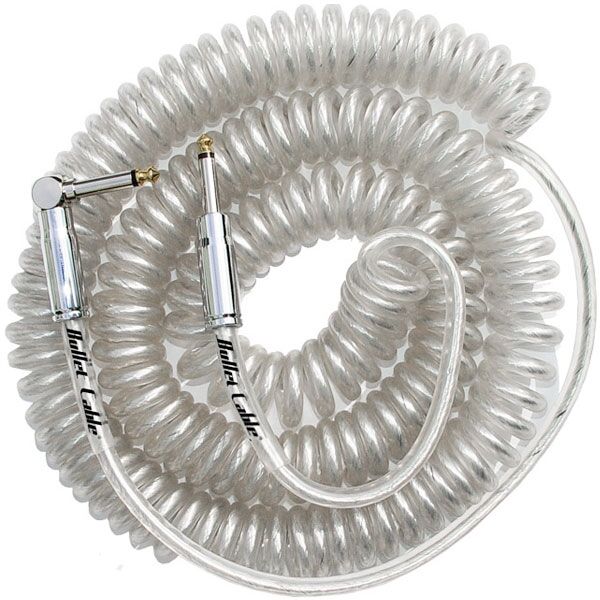Bullet Cable 30? Coil Cable Clear (Str/Ang)