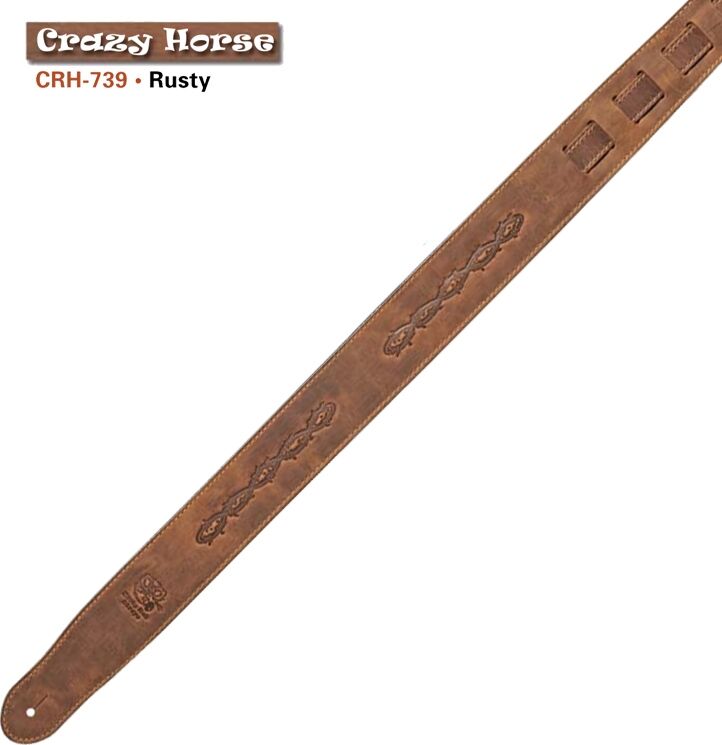 Steph CRH-739 Rusty Rat Crazy Horse - Rust gitarreim