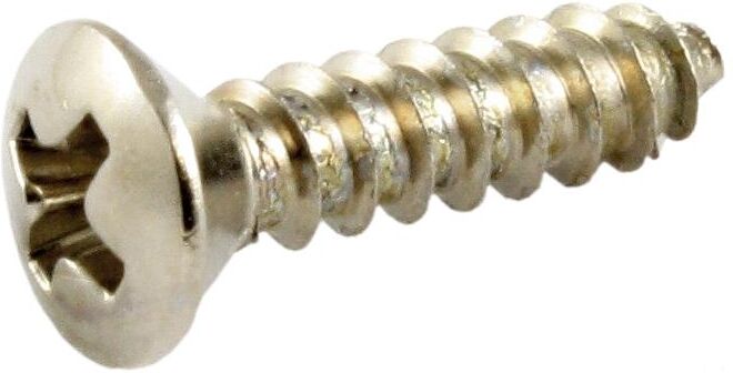 ALLPARTS GS-0001-001 Standard Pickguard Screw Nickel - pris pr. stk