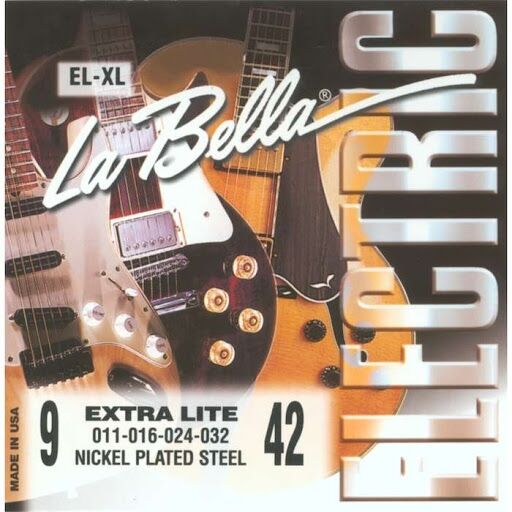LaBella Electrics Nickel-Plated EL-XL Electric Guitar Strings 09-42