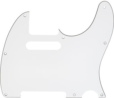 Harley Benton Parts Pickguard T-Style WH 8W