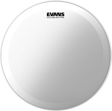 Evans 24"" EQ3 Bass Drum Clear