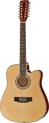 Harley Benton HBD200-12NT 12-String Westerngitarre mit Cutaway