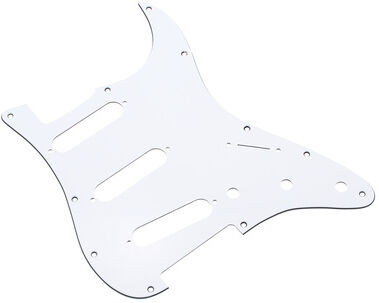 Harley Benton Parts Pickguard SSS WH