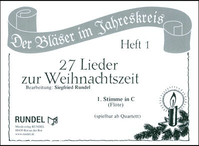 Musikverlag Rundel 27 Lieder Weihnacht 1C