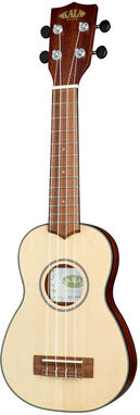 Kala Solid Spruce Travel Soprano