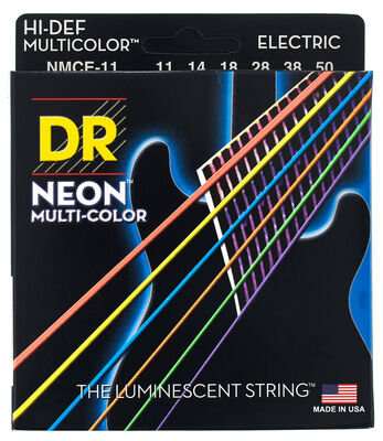 DR Strings Neon Multi NMCE-11