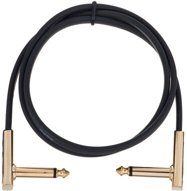 Harley Benton Pro-80 Gold Flat Patch Cable