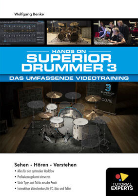 DVD Lernkurs Superior Drummer 3 Training