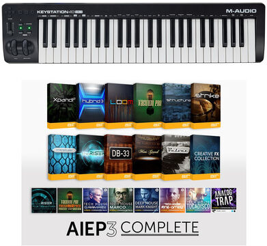 M-Audio Keystation 49 MK3 AIEP3 Bundle