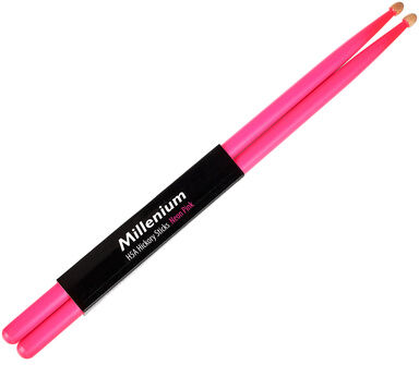 Millenium H5A Hickory Sticks Neon Pink