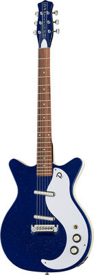 Danelectro 59M NOS+ Blue Metalflake 60th