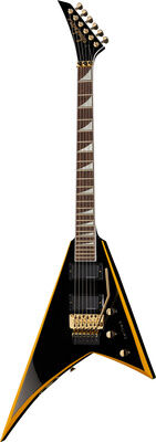 Jackson RRX24 Black w/Yellow Bevels