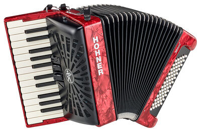 Hohner Bravo II 60 Red silent key