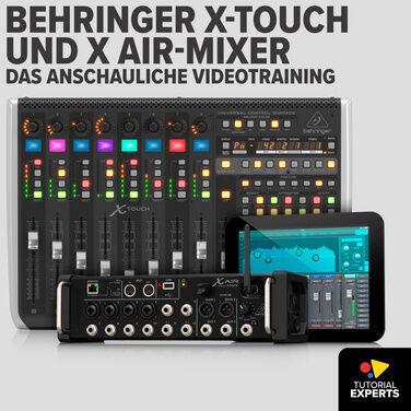 DVD Lernkurs Behringer X-Touch und X Air