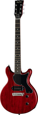 Harley Benton DC-Junior Faded Cherry