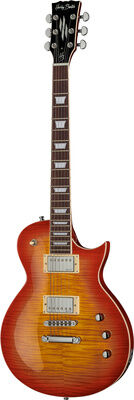 Harley Benton SC-Custom II Honey Burst Flame