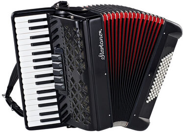 Startone Piano Accordion 72 Black MKII