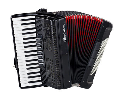 Startone Piano Accordion 96 Black MKII