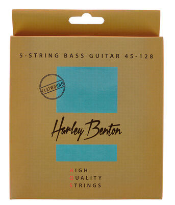 Harley Benton HQS Bass-5 45-128 Flatwound