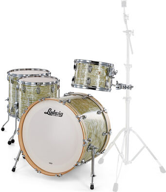 Ludwig Classic Maple 4pcs Olive Pearl