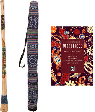 Thomann Didgeridoo Teak 150cm Set