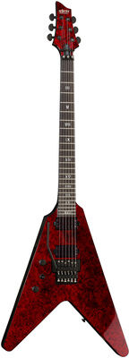 Schecter V-1 FR Apocalypse Red Reign LH