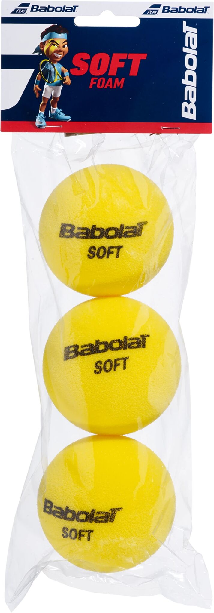 Babolat Soft Foam X3, skumgummiball 3-pack STD