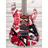 EVH Striped Frankie, Red/White/Black  Guitarras formato ST
