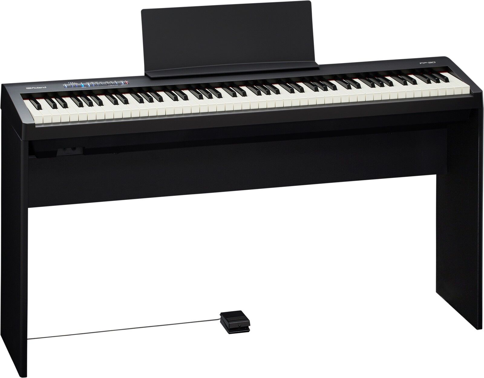 Roland FP-30X BK C/ MÓVEL Piano digital com móvel