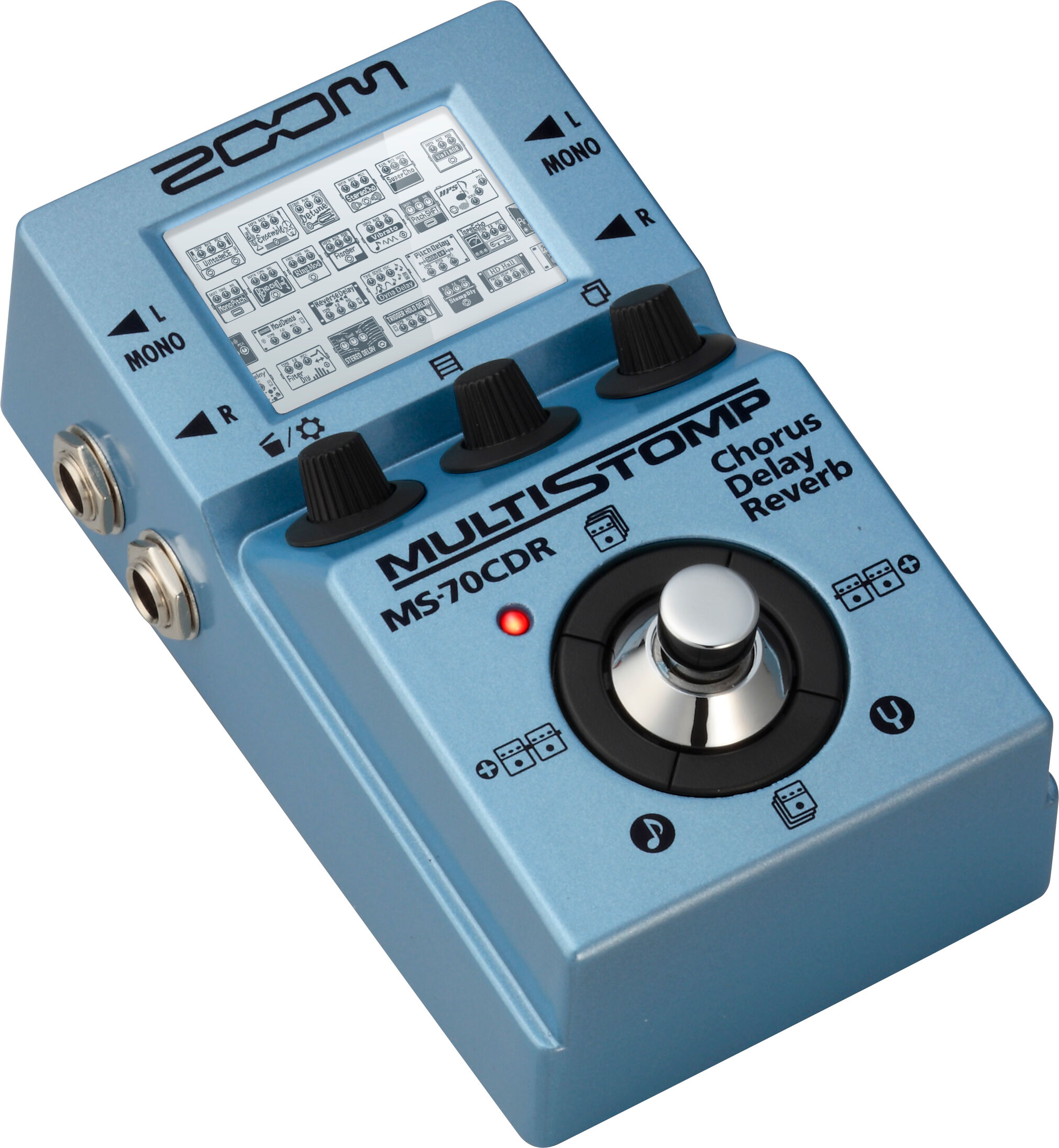 Zoom Multi Stomp MS-70 CDR Pedal multi-efeitos