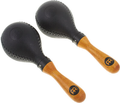 Meinl PM2BK Maracas schwarz Paar