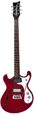 Danelectro 66BT Transparent Red